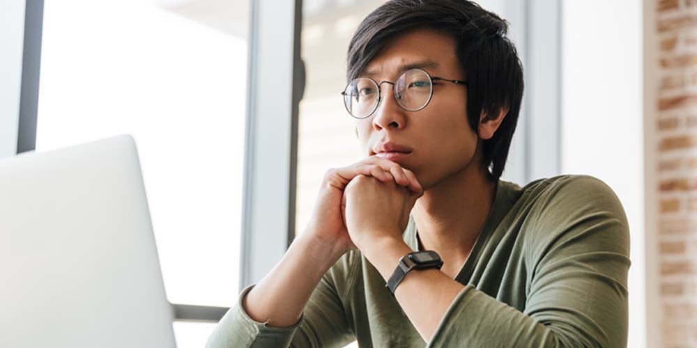 men thinking to study graduate certificate or graduate diploma